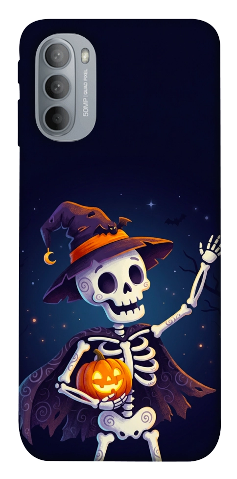 Чехол Cartoon skeleton для Motorola Moto G31