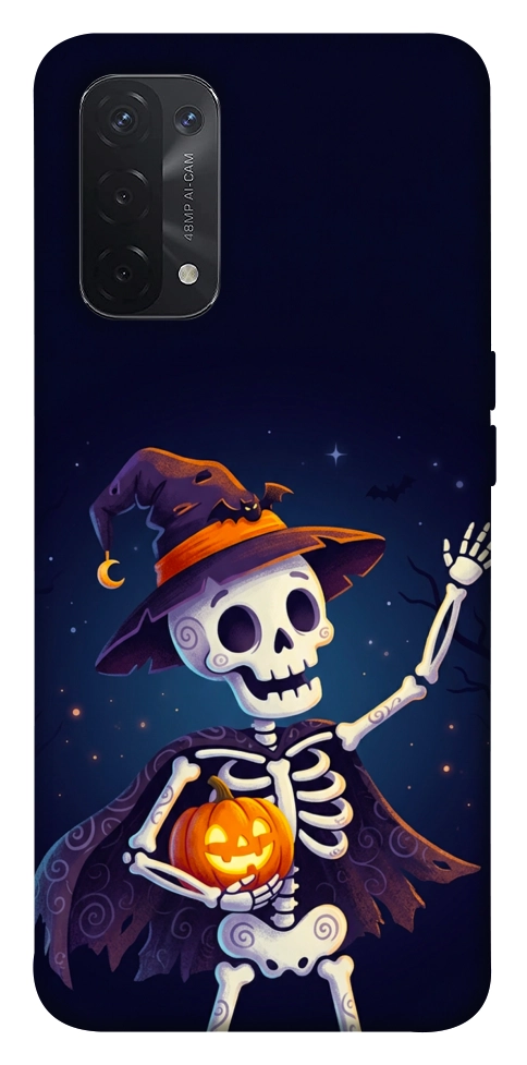 Чохол Cartoon skeleton для Oppo A74 5G