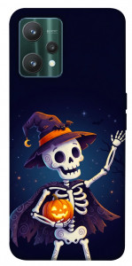 Чехол Cartoon skeleton для Realme 9 Pro