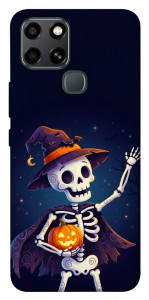 Чехол Cartoon skeleton для Infinix Smart 6
