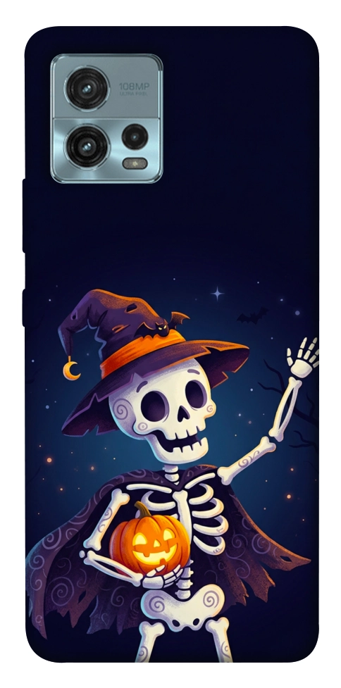 Чохол Cartoon skeleton для Motorola Moto G72