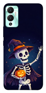 Чехол Cartoon skeleton для Infinix Hot 12 Play