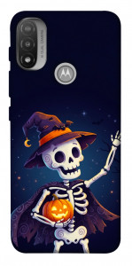 Чохол Cartoon skeleton для Motorola Moto E20