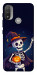 Чохол Cartoon skeleton для Motorola Moto E20