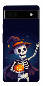 Чехол Cartoon skeleton для Google Pixel 6A