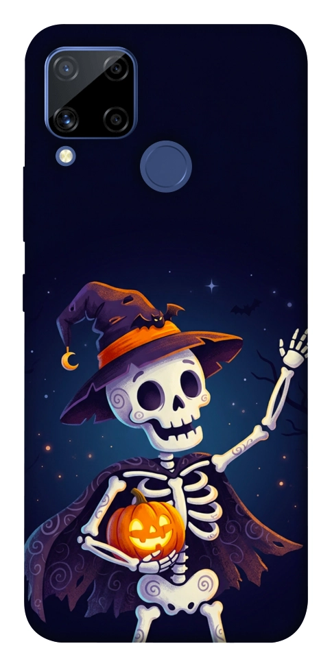 Чохол Cartoon skeleton для Realme C15