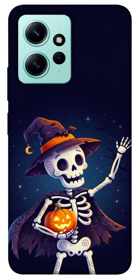 Чехол Cartoon skeleton для Xiaomi Redmi Note 12 4G