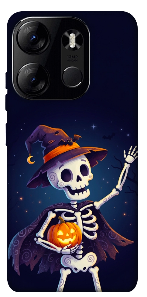 Чохол Cartoon skeleton для Tecno Spark Go 2023