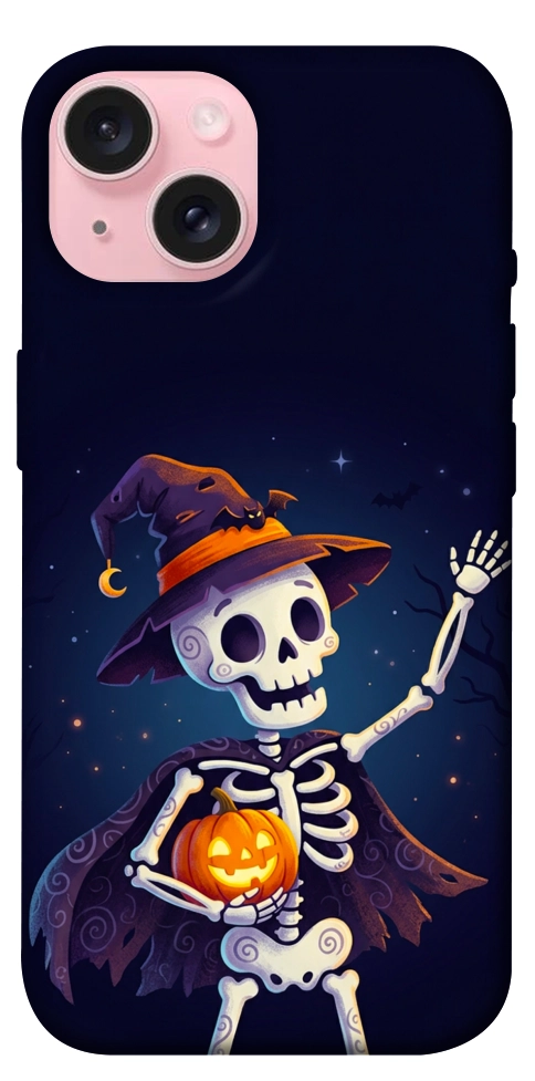 Чохол Cartoon skeleton для iPhone 15