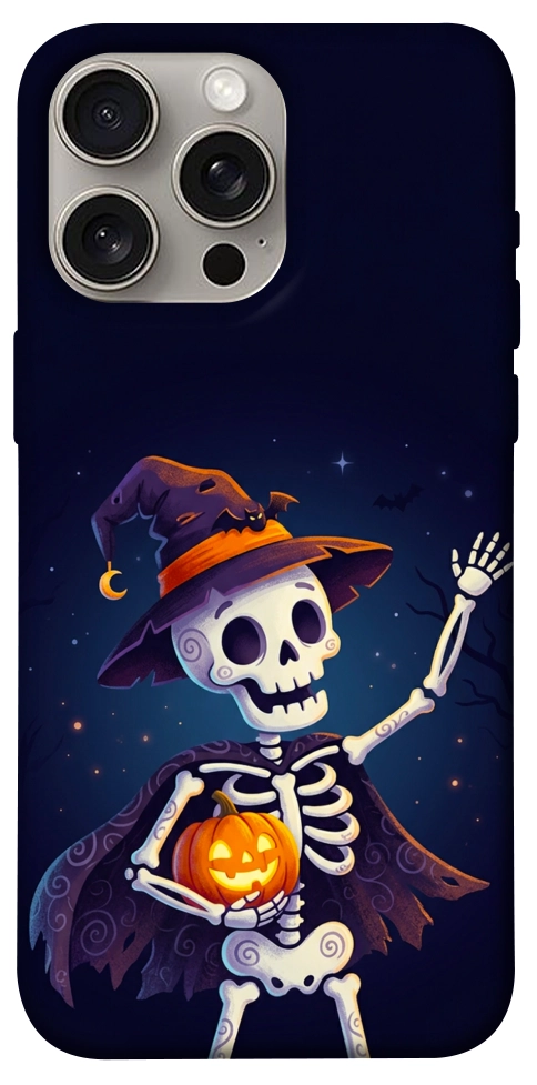 Чехол Cartoon skeleton для iPhone 15 Pro Max