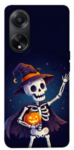 Чохол Cartoon skeleton для Oppo A58 4G