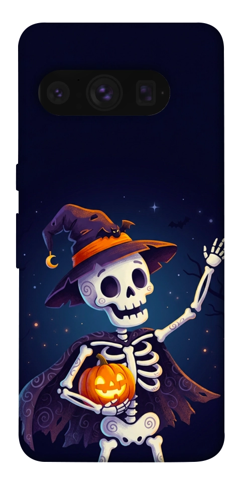 Чехол Cartoon skeleton для Google Pixel 8 Pro