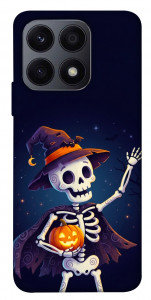Чехол Cartoon skeleton для Huawei Honor X8a