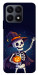 Чехол Cartoon skeleton для Huawei Honor X8a