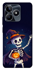 Чехол Cartoon skeleton для Realme C53