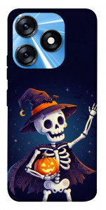 Чехол Cartoon skeleton для TECNO Spark 10