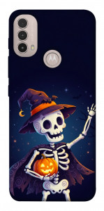 Чехол Cartoon skeleton для Motorola Moto E30