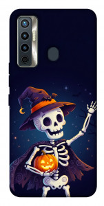 Чехол Cartoon skeleton для TECNO Camon 17