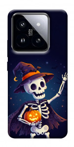 Чехол Cartoon skeleton для Xiaomi 14 Pro