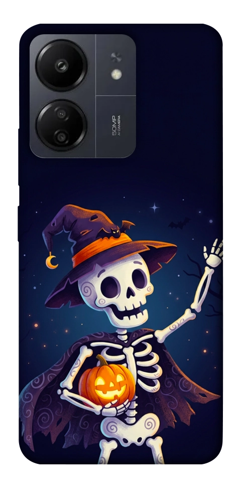 Чохол Cartoon skeleton для Xiaomi Poco C65