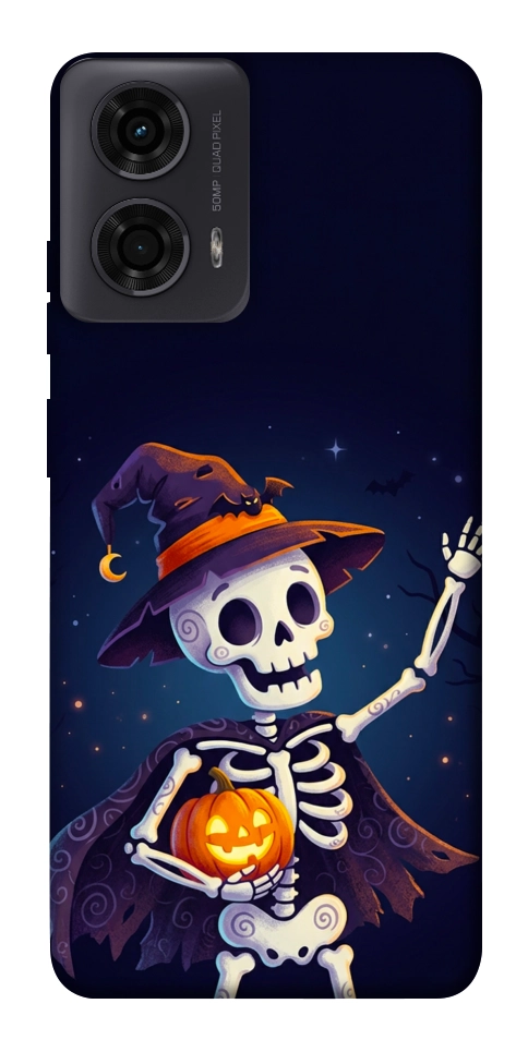 Чехол Cartoon skeleton для Motorola Moto G24
