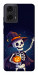 Чехол Cartoon skeleton для Motorola Moto G04