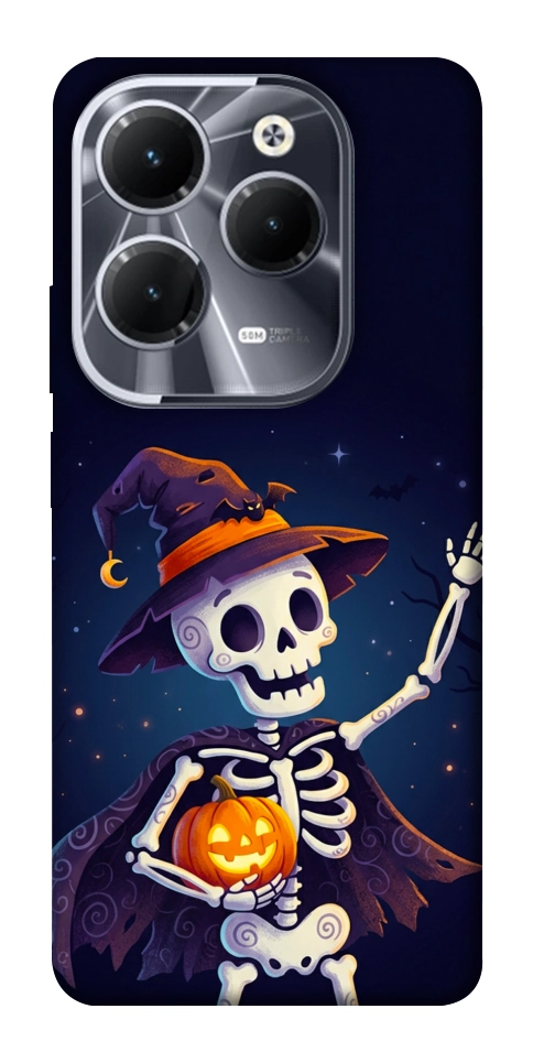 Чехол Cartoon skeleton для Infinix Hot 40