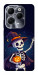 Чехол Cartoon skeleton для Infinix Hot 40