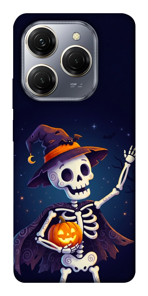 Чехол Cartoon skeleton для TECNO Spark 20 Pro