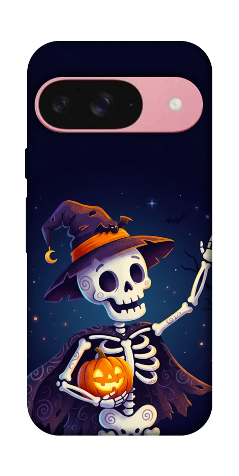 Чехол Cartoon skeleton для Google Pixel 9