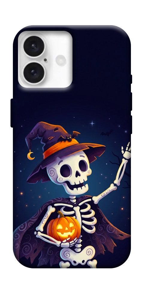 Чехол Cartoon skeleton для iPhone 16