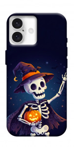 Чехол Cartoon skeleton для iPhone 16