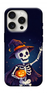 Чехол Cartoon skeleton для iPhone 16 Pro