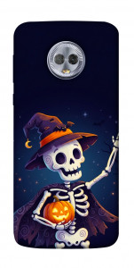 Чохол Cartoon skeleton для Motorola Moto G6 Plus