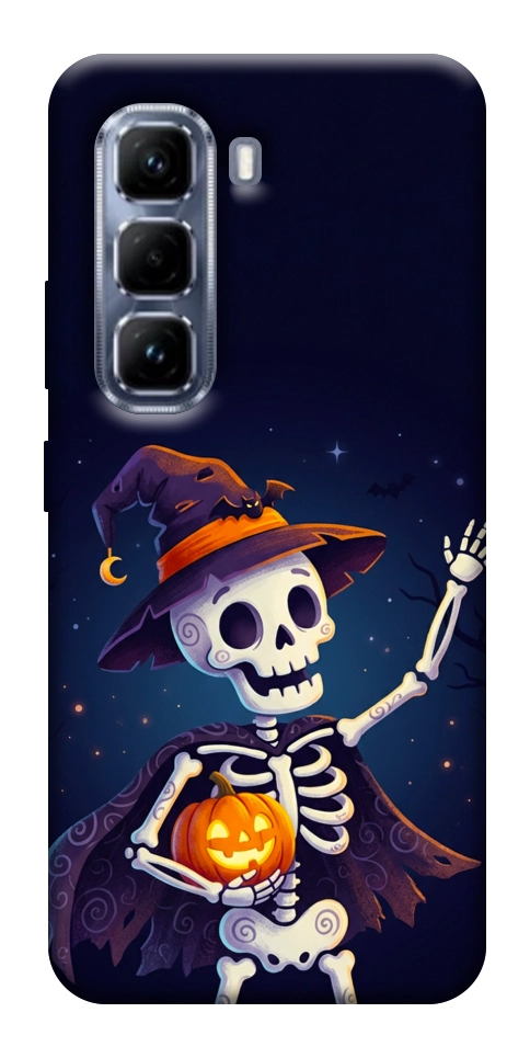 Чехол Cartoon skeleton для Infinix Hot 50 Pro