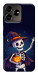 Чехол Cartoon skeleton для ZTE Blade V50 Design 4G