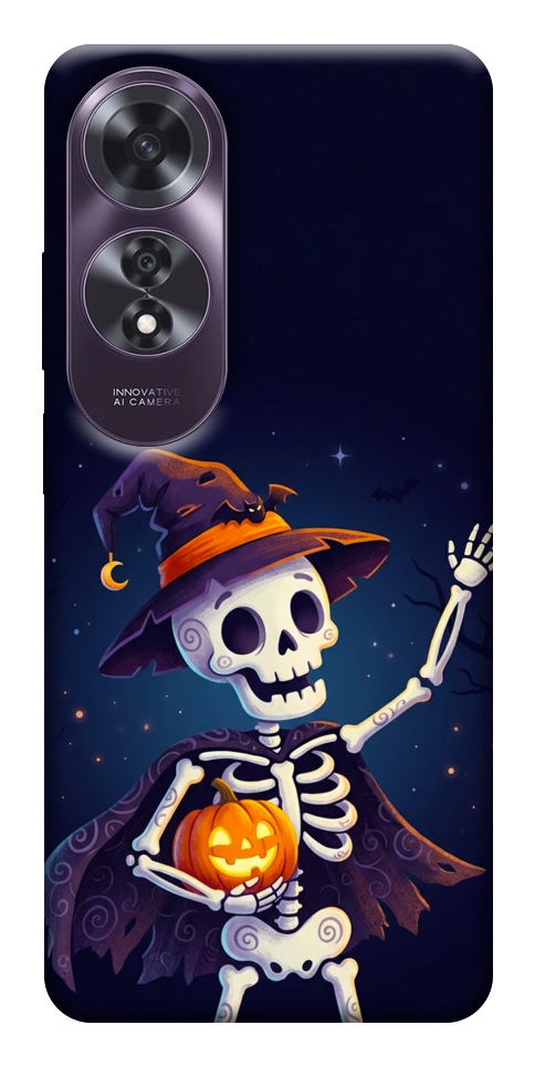 Чохол Cartoon skeleton для Oppo A60 4G
