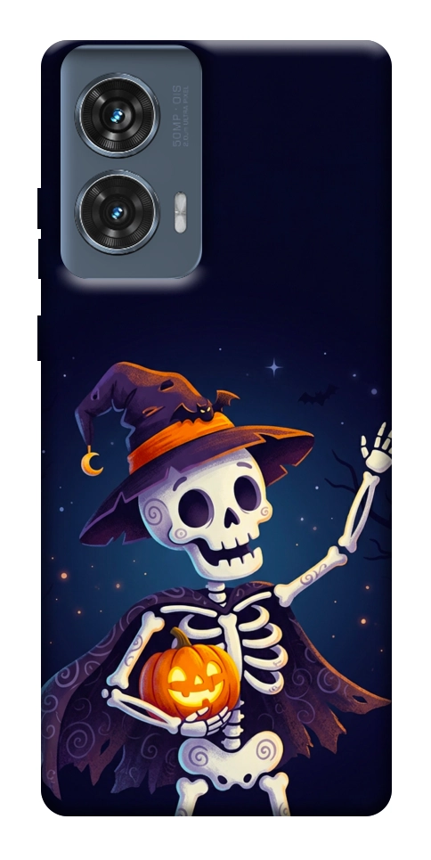 Чехол Cartoon skeleton для Motorola Edge 50 Fusion
