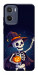 Чехол Cartoon skeleton для Motorola Moto E15
