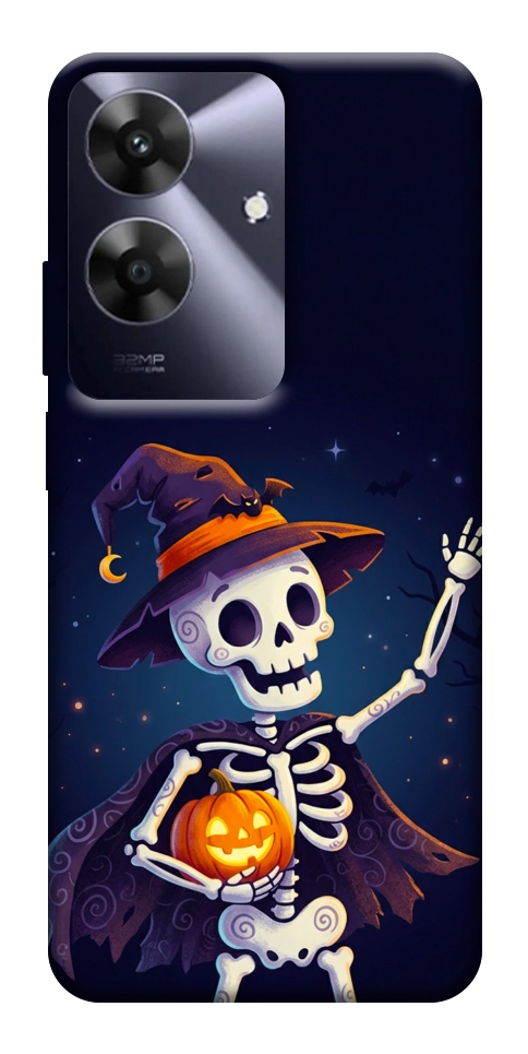 Чехол Cartoon skeleton для Realme Note 60
