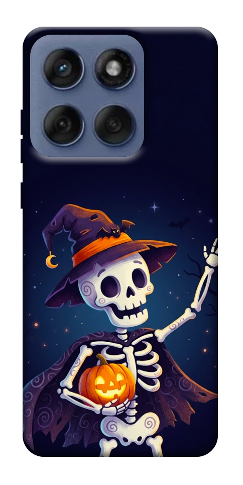 Чехол Cartoon skeleton для Motorola Edge 60 Fusion