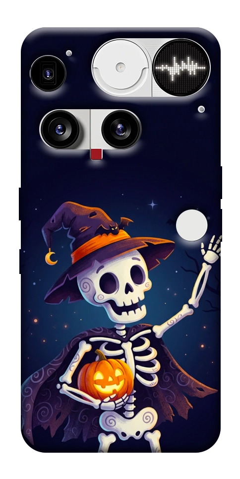 Чехол Cartoon skeleton для Nothing Phone (3)