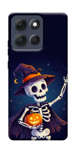 Чехол Cartoon skeleton для Motorola Moto G86 Power