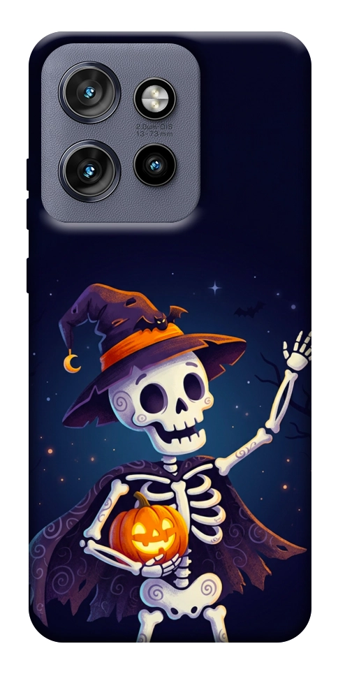 Чехол Cartoon skeleton для Motorola Edge 60 Neo