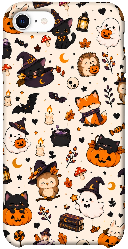 Чехол Cute halloween для iPhone SE (2020)