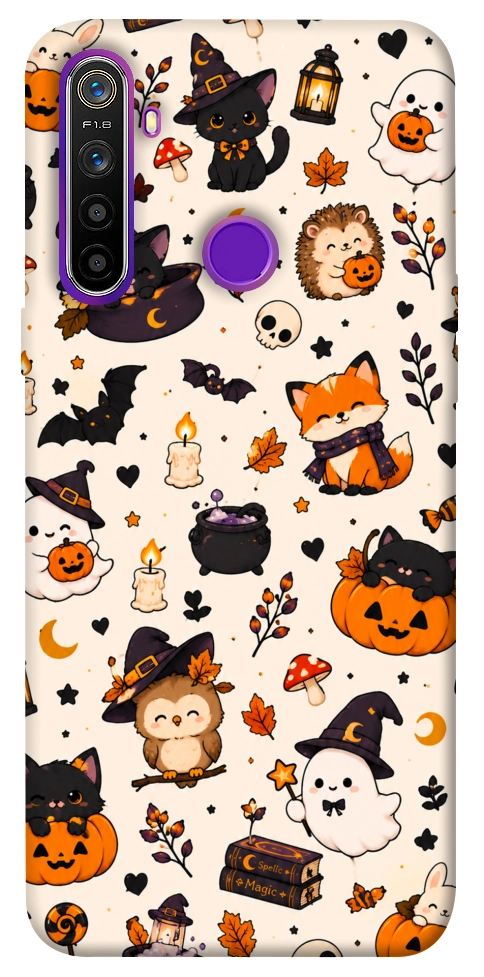 Чохол Cute halloween для Realme 5