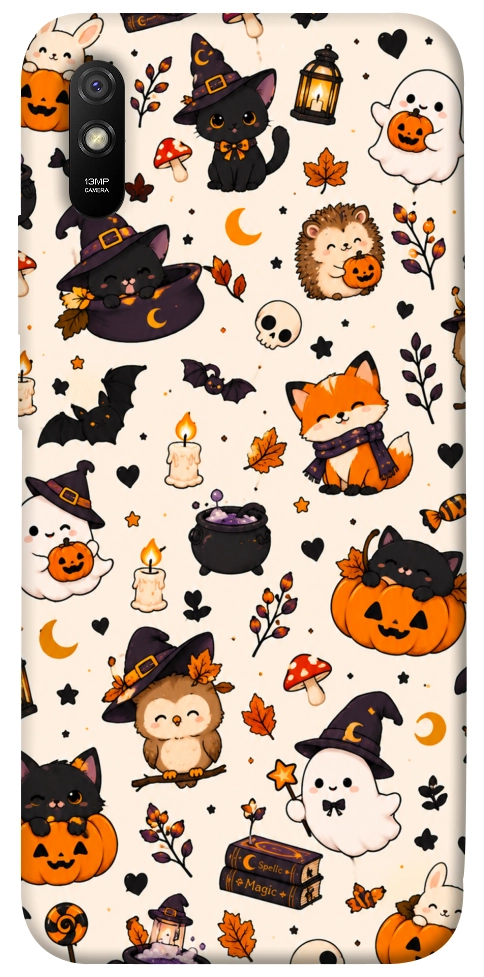 Чехол Cute halloween для Xiaomi Redmi 9A