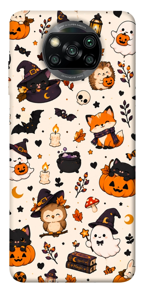 Чехол Cute halloween для Xiaomi Poco X3 NFC
