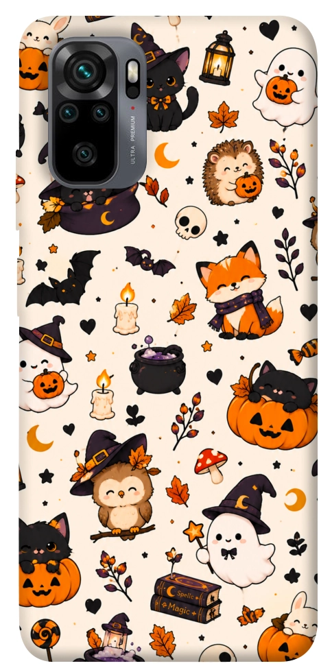 Чехол Cute halloween для Xiaomi Redmi Note 10