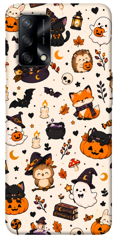 Чехол Cute halloween для Oppo A74 4G
